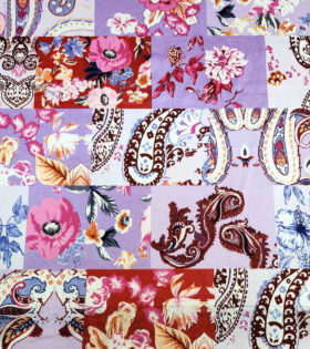 Printed DTY - Floral - Lilac