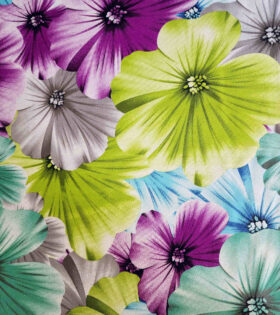 Printed Mini-Matt - Floral - Purple