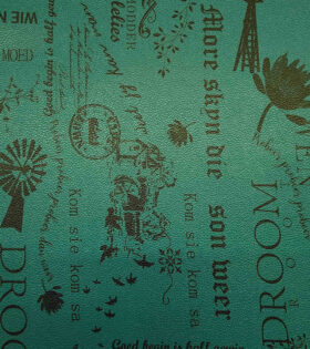 PVC Leather - Afrikaans - Green