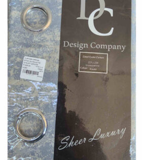 Ready to Hang Curtain - Silhouette Eyelet - Blue