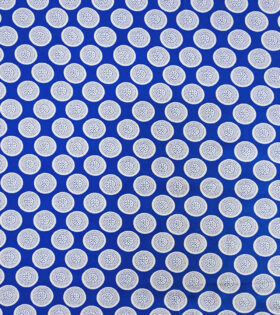Rayon Challis - Royal Blue
