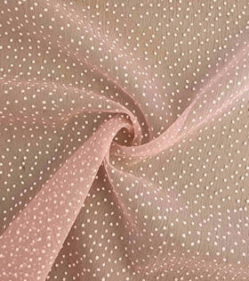 Organdy Satin - Dew Drop - Dusty Pink