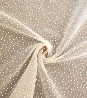 Organdy Satin - Dew Drop - Cream