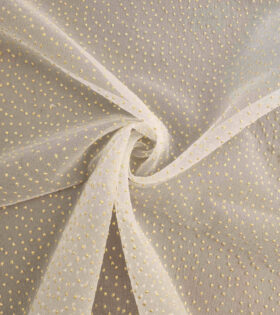 Organdy Satin - Dew Drop - Ivory