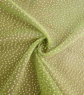 Organdy Satin - Dew Drop - Olive