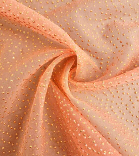 Organdy Satin - Dew Drop - Orange