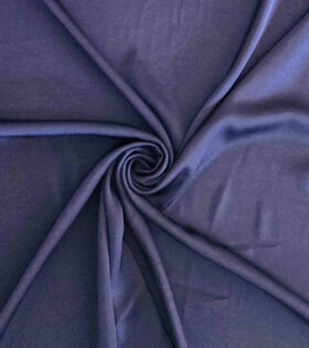 Galliano Satin - Navy Blue