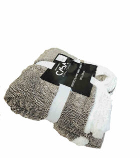 Flannel Sherpa Throw - 9