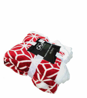 Flannel Sherpa Throw - 2