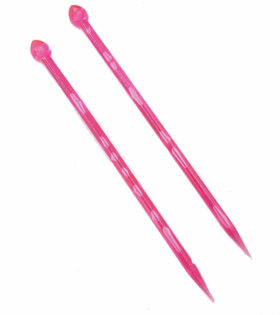 Crystal Knitting Needle - 9mm