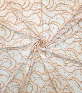 Judith Evening Tulle - Peach