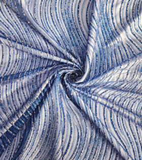 Caviar Two Tone Evening Tulle - Royal Blue