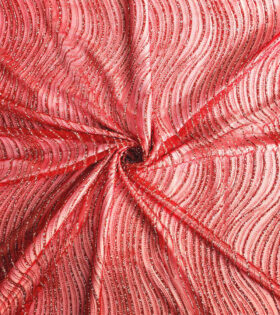 Caviar Two Tone Evening Tulle - Red