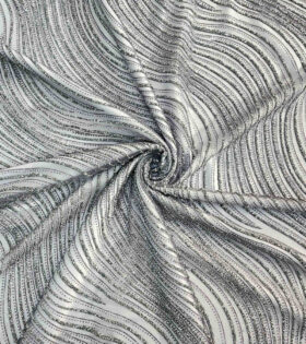 Caviar Two Tone Evening Tulle - Grey