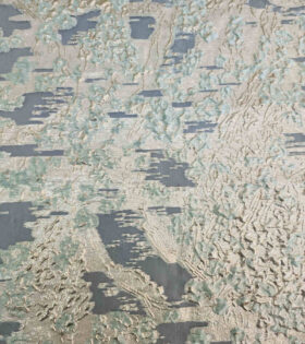 Organdy Brocade - Mint
