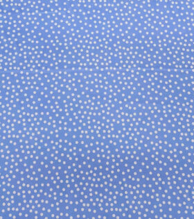 Dior Satin - Polka Dots - Sky Blue
