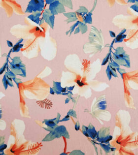 Printed DTY - Floral - Blush