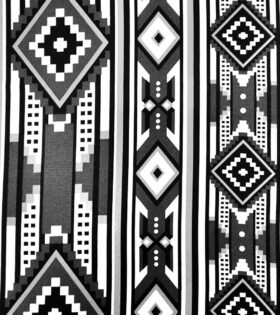 Printed Mini-Matt - Abstract - Grey