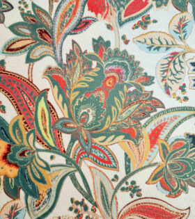 Printed Power Mesh - Floral - Multi-Colored