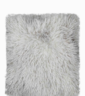 Fluffy Scatter Cushion - Light Grey