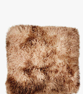 Fluffy Scatter Cushion - Brown