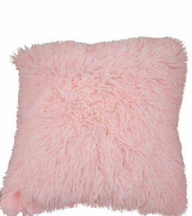Fluffy Scatter Cushion - Pink
