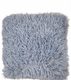 Fluffy Scatter Cushion - Sky Blue