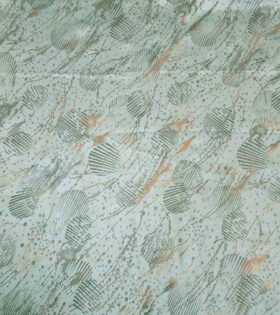 Woven Lurex Silk - Blue
