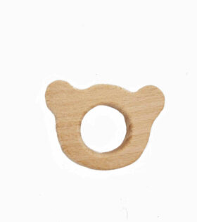 Macrame Wooden Accessories - Bear