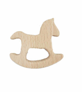 Macrame Wooden Accessories - Dinosaur