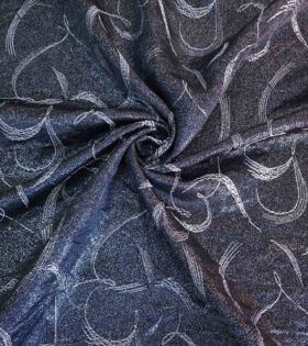 Metallic Yoryu Satin - Black