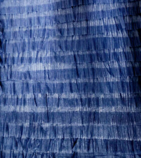 Ruffle Layered Tulle - Navy Blue