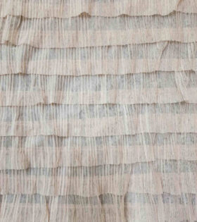 Ruffle Layered Tulle - Peach