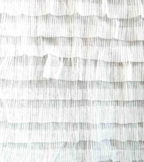 Ruffle Layered Tulle - White