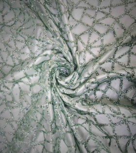 Two Tone Caviar Tulle - Mint