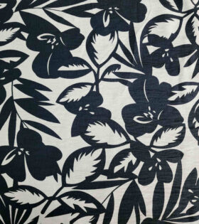 Printed Gause Linen - Stone