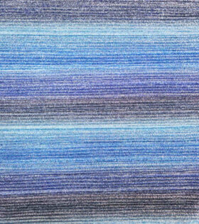 Pleated Stretch Satin - Blue