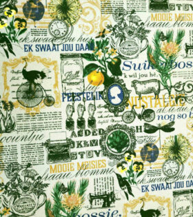 150cm Cotton Canvas - Afrikaans