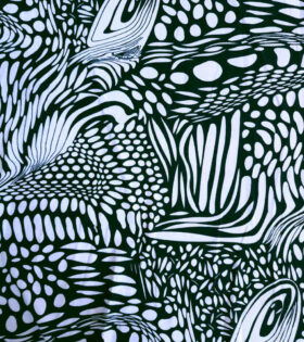 Printed Bon Bon - Abstract - Black