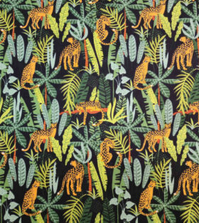Printed Mini-Matt - Black - Tropical Paradise