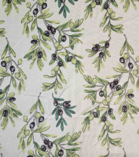 Printed Mini-Matt - Cream - Olives