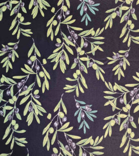 Printed Mini-Matt - Black - Olives