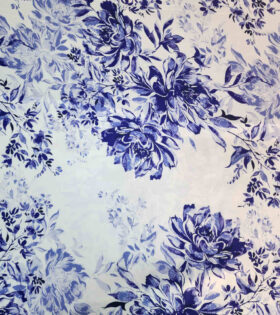 Dior Satin - Floral - White