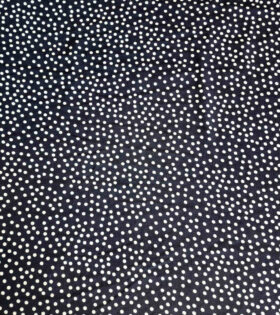 Printed Modena Linen - Navy Blue