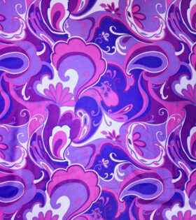 Omega Satin - Abstract - Purple
