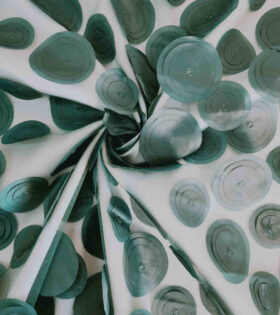 Circle Ribbon Tulle - Bottle Green