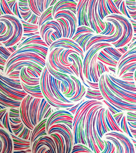 Fabiana Digital Print - White