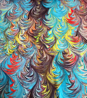 Fabiana Digital Print - Turquoise