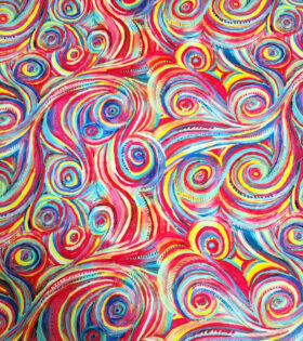 Fabiana Digital Print - Cerise Pink