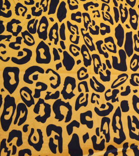 Printed Mini-Matt - Natural - Mustard